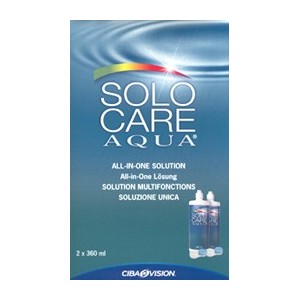 Roztok SoloCare Aqua 2 x 360ml