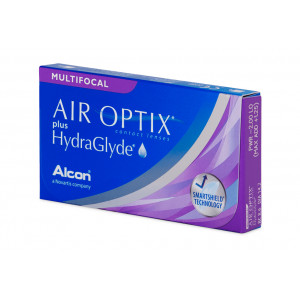 AIR OPTIX plus HydraGlyde MULTIFOCAL (6 čoček)